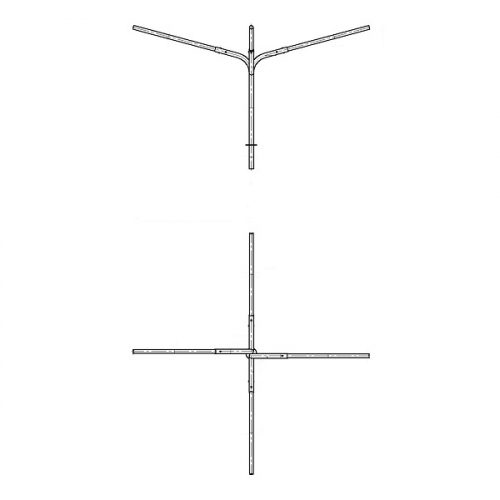 К7-1,0-1,0-5-1 кронштейн четырёхрожковый