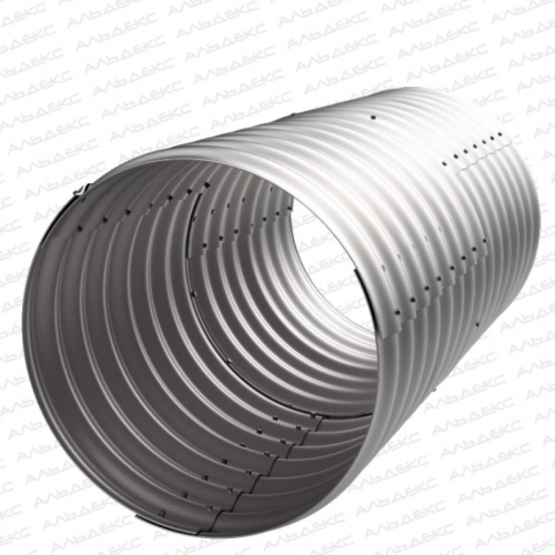 Труба ЛМГ (МГК) 15.25 130×32,5 цинк