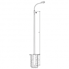 Опора МКС-11Ф-1,3
